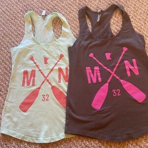 MN Paddle Graphic Tank Tops